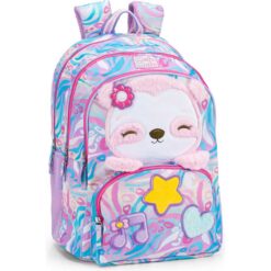 Zaino Scuola Organizzato Mofu Mofu - Bradipo