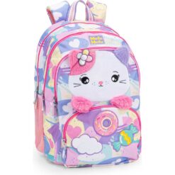 Zaino Scuola Organizzato Mofu Mofu - Gatto
