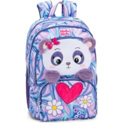 Zaino Scuola Organizzato Mofu Mofu - Panda