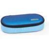 Astuccio Ovale Organizzato Sfumato Glitter Blu Comix