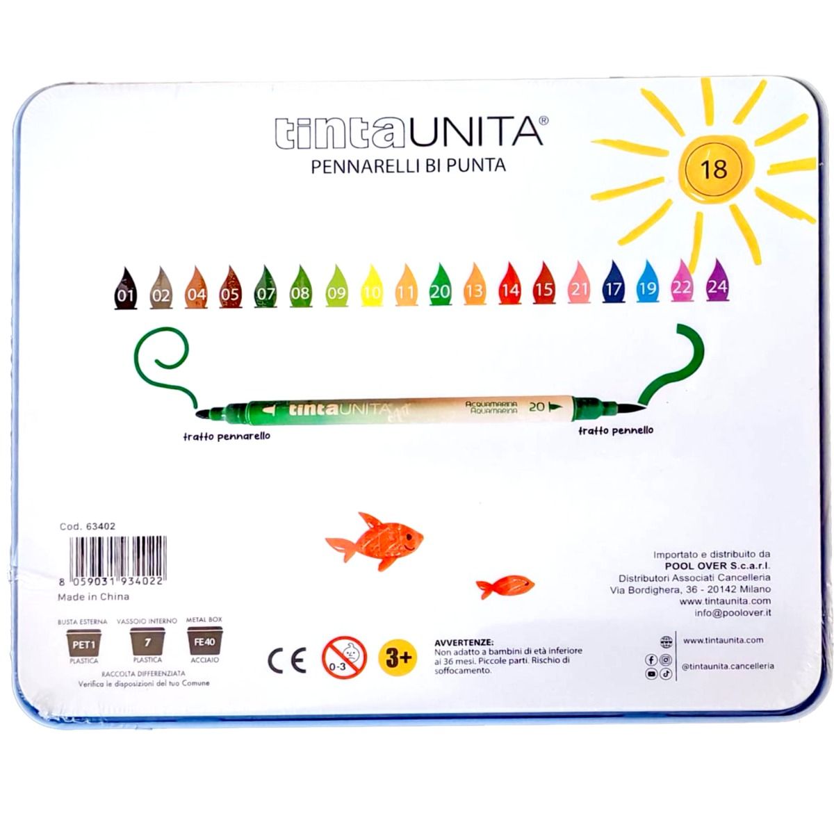 Set-18-Pennarelli-Brush-Bi-Punta-in-Scatola-di-Metallo-Tinta-Unita (3)